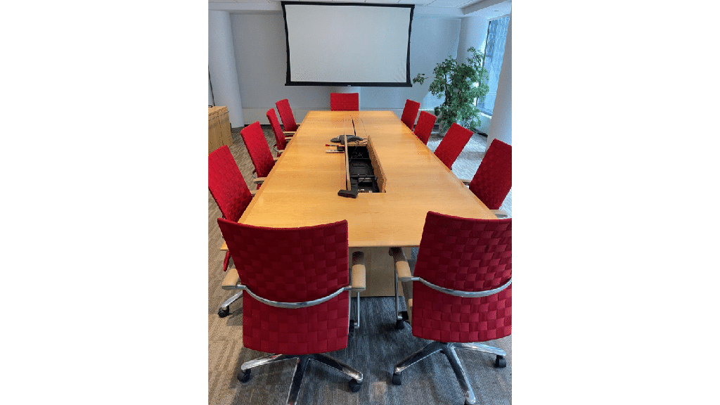 Conference table 14’ x 57” wide