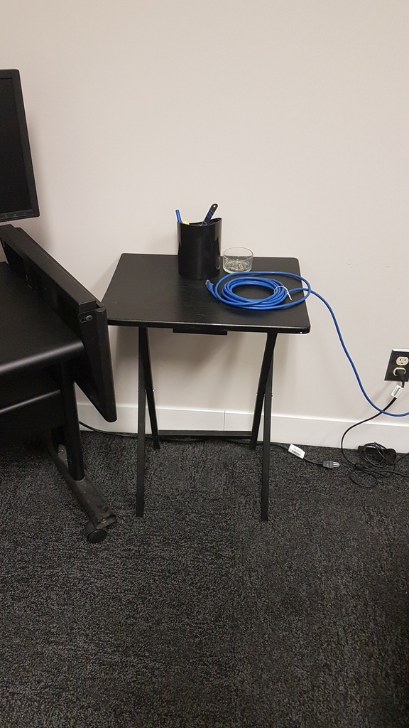 Small Side Table - wood, metal