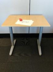 Desk, tan
