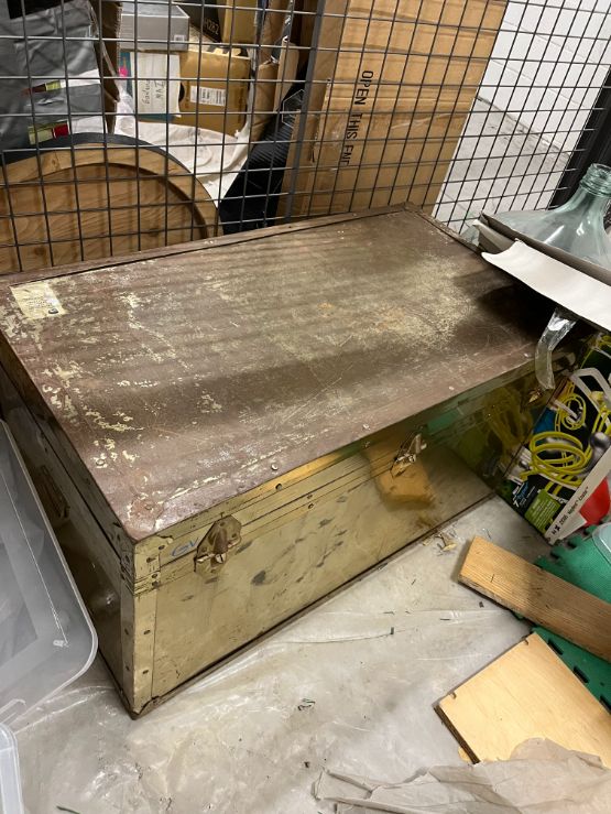 Metal chest
