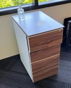 BBF Pedestal Drawer - 3 drawer brown