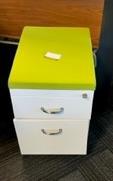 BF Mobile Pedestal w/ green cushion top