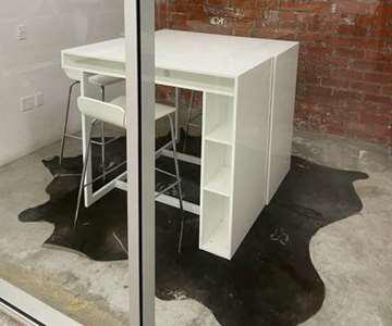 White Standing Desks