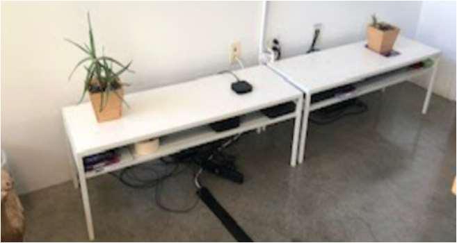 White Training Table