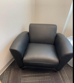  BLACK LOUNGE CHAIRS 