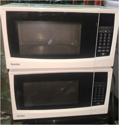 WHITE MICROWAVE