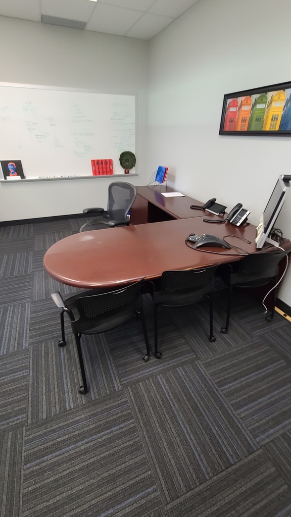 Mahogany L Shaped Desk