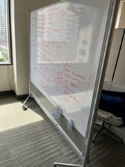 Mobile Whiteboard 5' x 6'