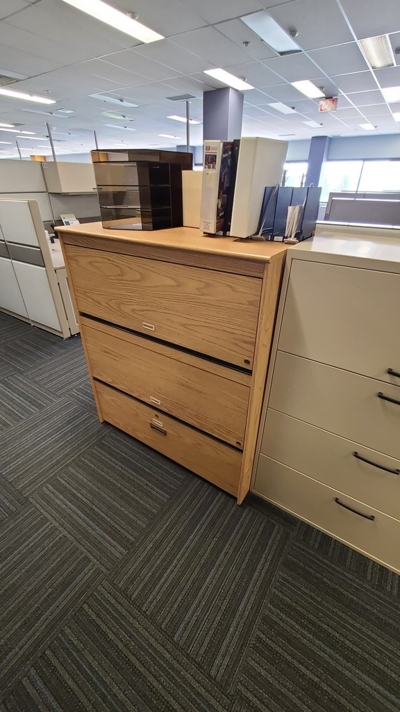 Wood Filing - 3 Drawer Lateral