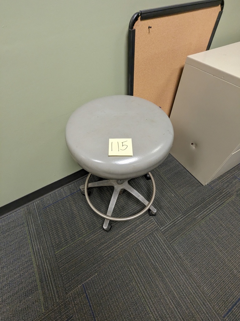 backless swivel stool