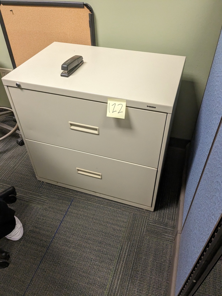 metal 2-high lateral file