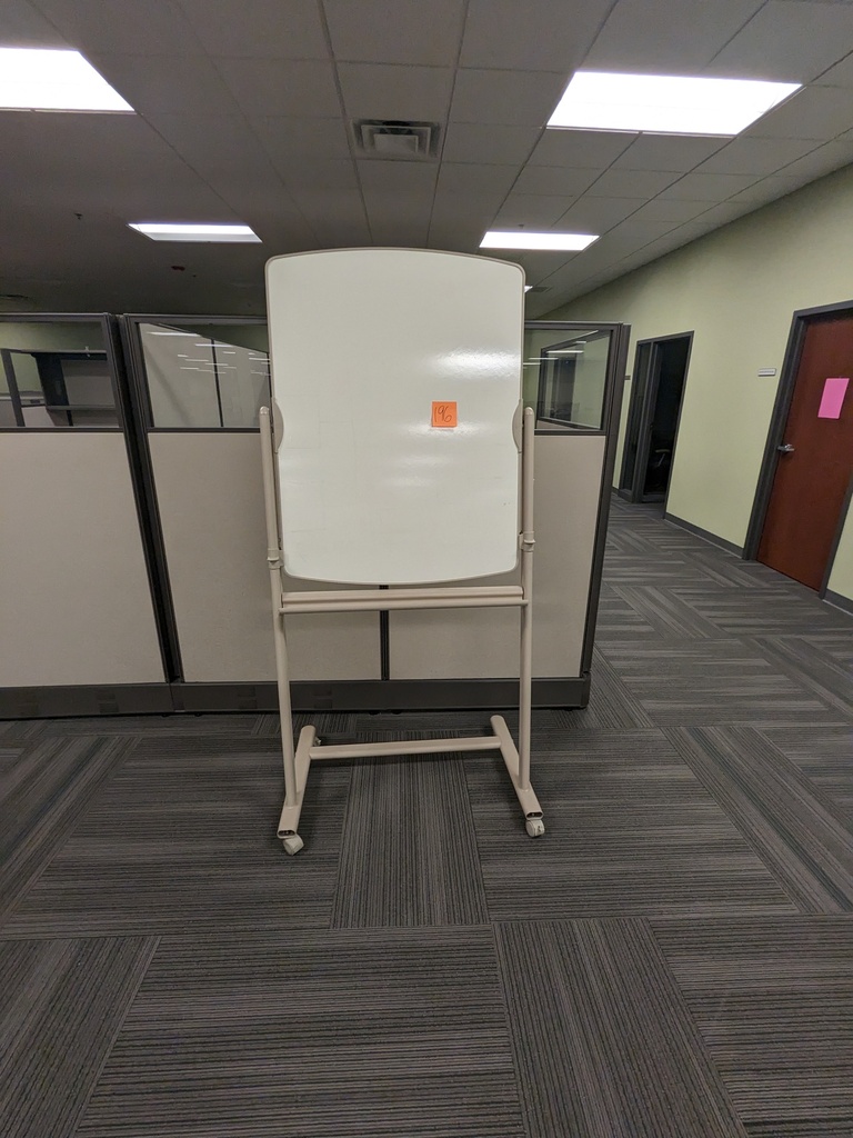 mobile whiteboard easle (3'x2'x6')