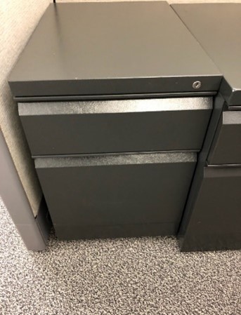 Meridian 2 Drawer Storage Pedestal