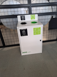 Recycling Bin, 650x540x1100