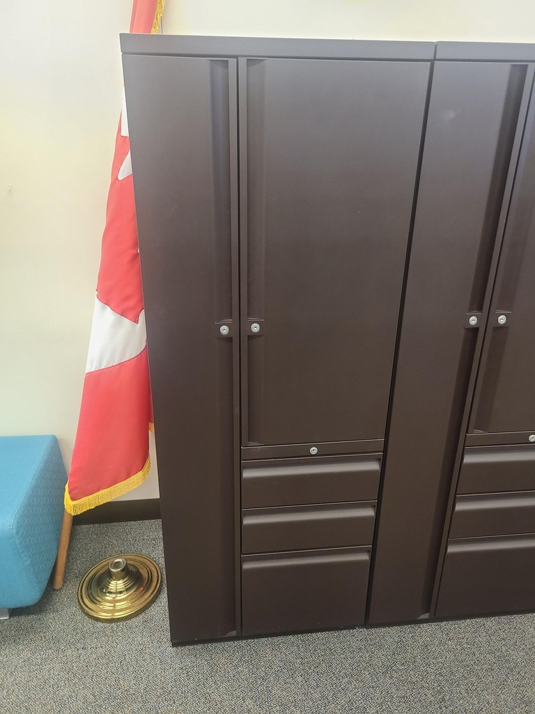 Brown cabinet - 24x24x66