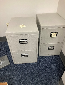 Fireproof Pedestal, 23x17x27"