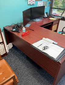 L-Shaped Desk, 48x22x30"