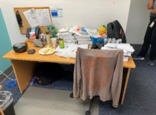 Wood Desk, 60x30x30"