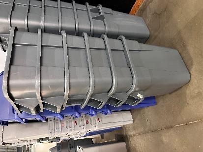 Rectangular Medium Trash Bins