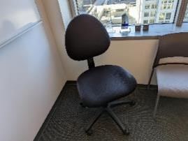 Chair, Task, Black