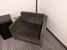Chair, Lounge, Grey, 36" x 36" x 24"