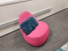 Chair, Lounge, Pink, 31" x 30" x 31"