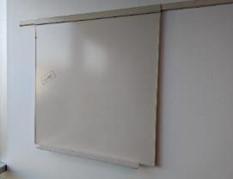 Whiteboard, Wall-Mounted, Whiteboard, 48" x .5" x 36" *photo representation*