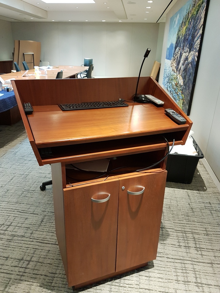 Wood Podium
