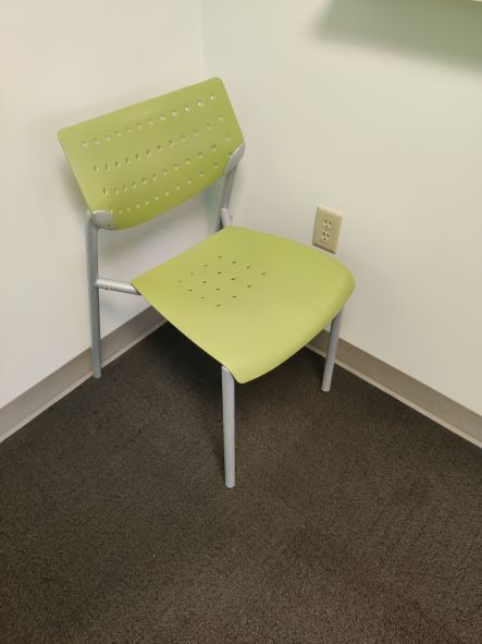 Green/Silver Conference Chair