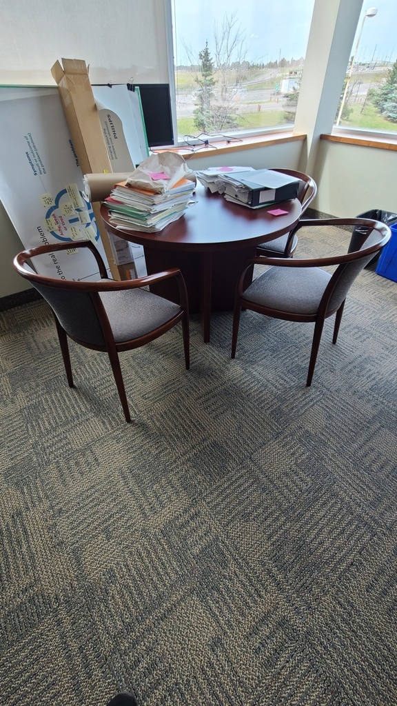 42" round table wood