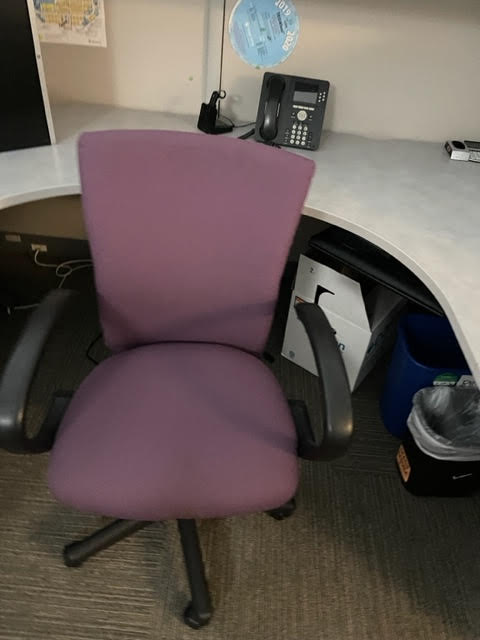 PURPLE TASK CHAIR