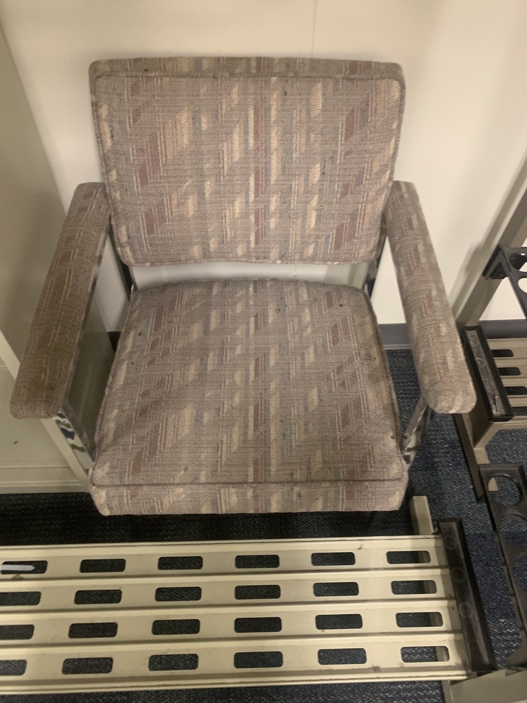 side chair, square - patterned