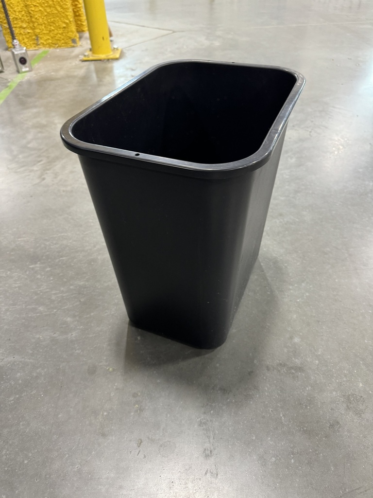 Small Black Trash Can