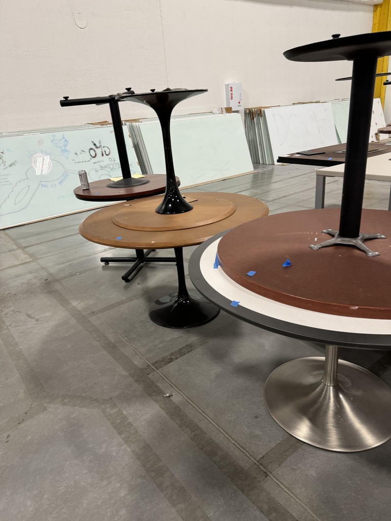 Assorted Rounded Medium Table Table