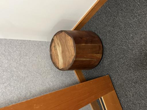 Ottoman - wood (17x17x24)