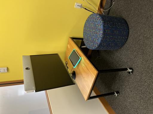 Ottoman - blue multi 