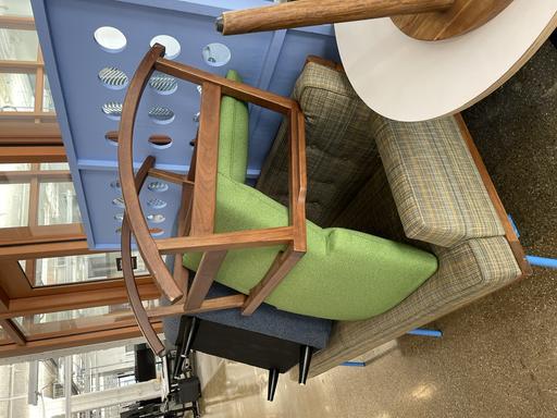 Rocking Chair - green/wood