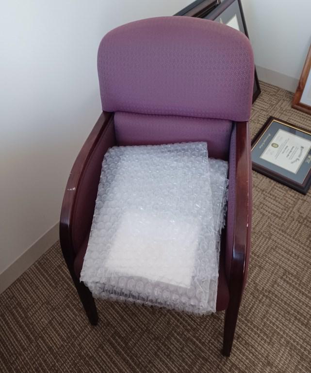 Guest Maroonish Chair