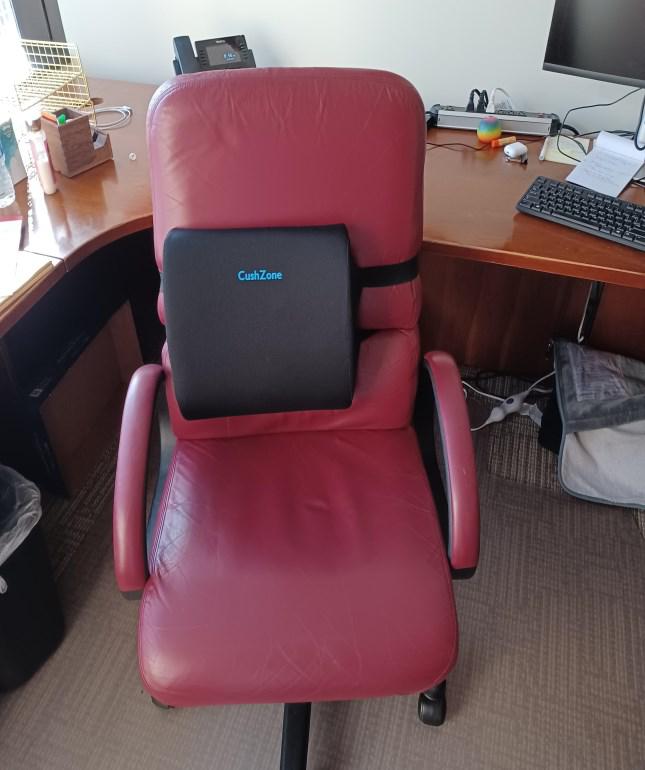 Hi-Back Maroon Chair