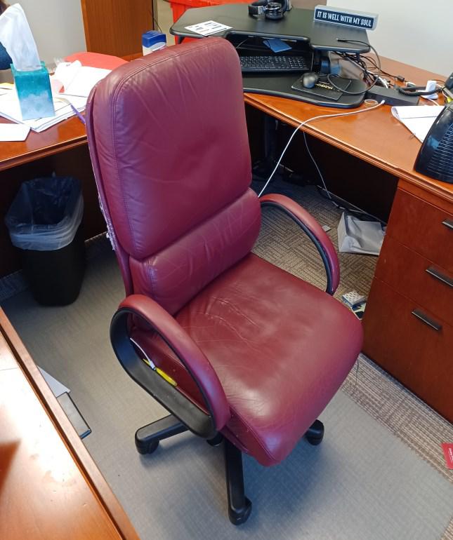 Maroon Chair