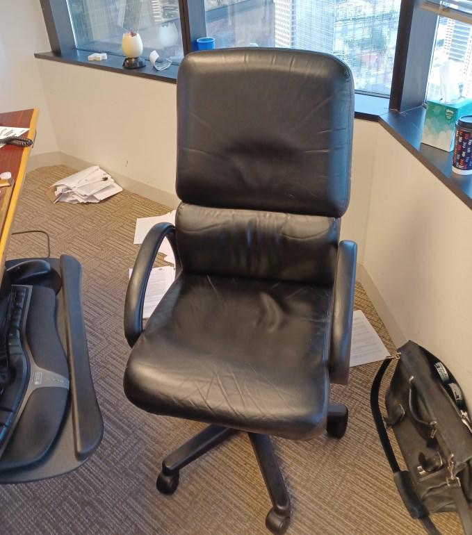 Chair Hi-Back Black