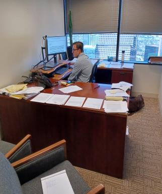 Rh U-Desk 6’ X 9’