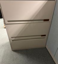 Metal cabinet, 18x30x42"