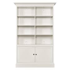 BOOKCASE HUTCH, DOUBLE  74W 13D 55H