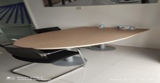 D-Shape Meeting Table (160cm)