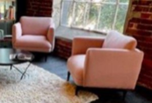 Pink Lounge Chair