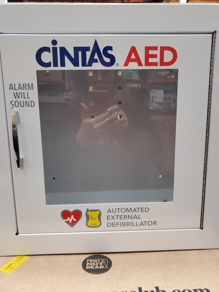 Cintas Cabinet- Automated External Defibrillator