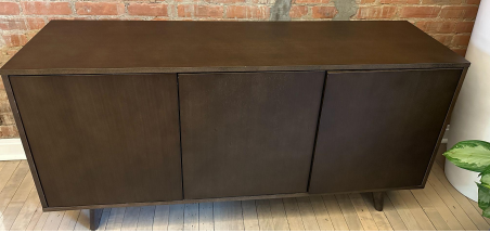 Credenza - brown wood