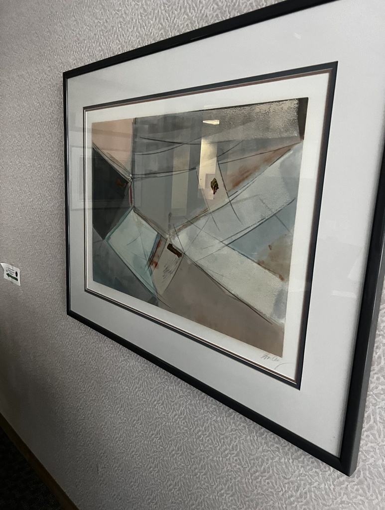 Artwork with Black Frame