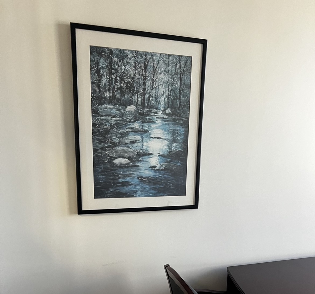 Artwork in Rectangular Frame